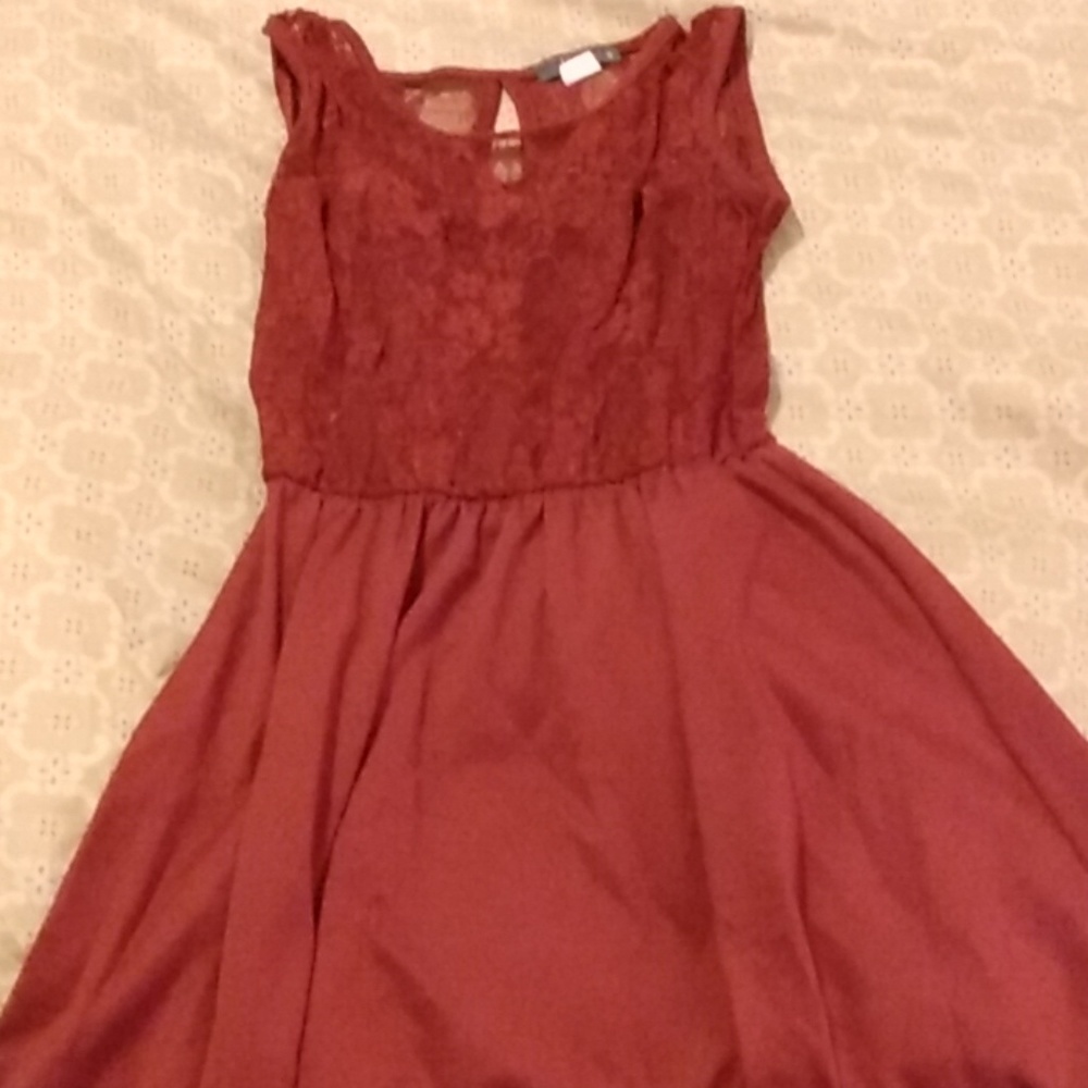 Red dress